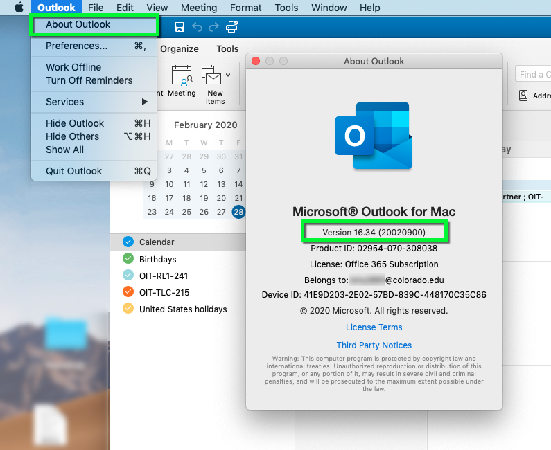 mac calendar toos for microsoft office 365